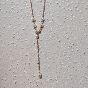 Banana Republic Pearl Drop Necklace